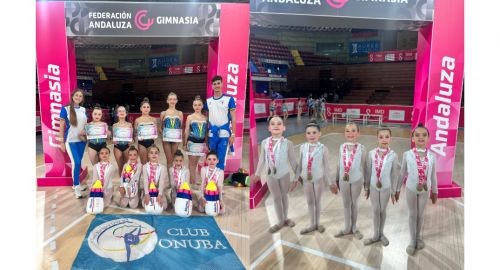 NUESTRAS PEQUEÑAS GIMNASTAS BOLLULLERAS SIGUEN DESTACANDO EN ANDALUCÍA