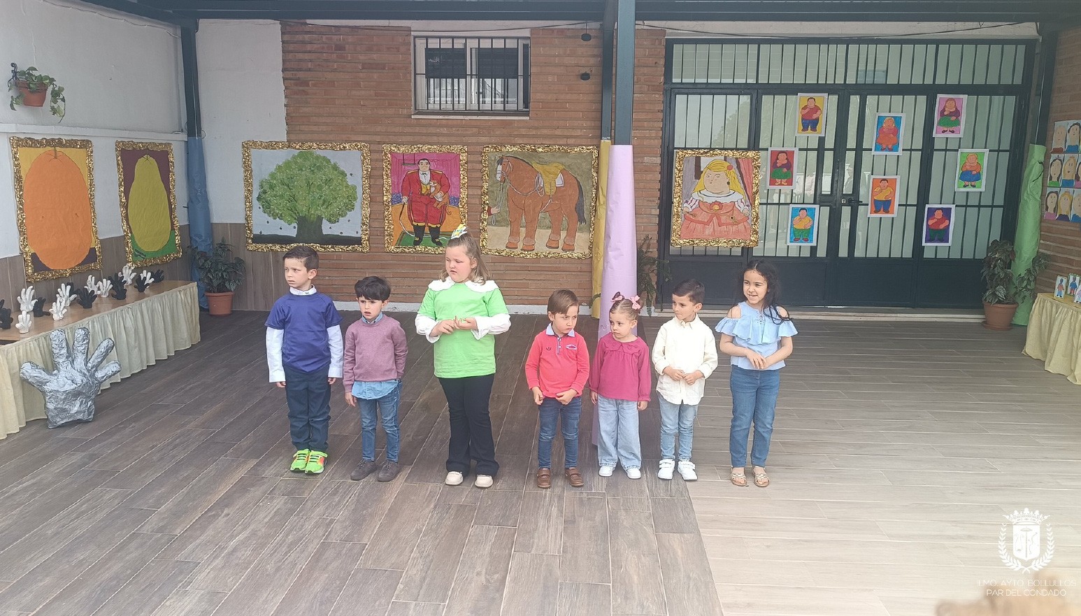 VIII EXPOSICIÓN ART GALLERY EN EL CEIP REYES CATÓLICOS