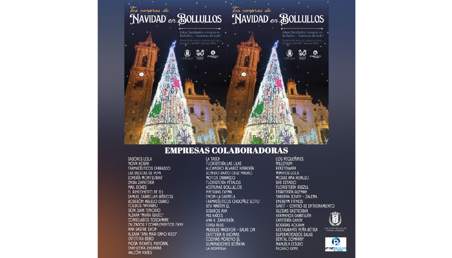 CAMPAÑA NAVIDAD 2025 – AGRADECIMIENTO EMPRESAS COLABORADORAS