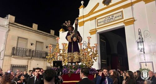 BOLLULLOS ACOGIÓ EL XIV VÍA CRUCIS NAZARENO DEL CONDADO DE HUELVA