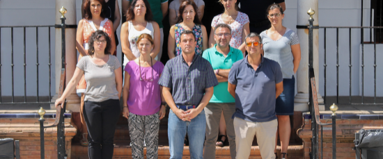 El Ayuntamiento de Bollullos guarda un minuto de silencio por las víctimas del atentado en Niza
