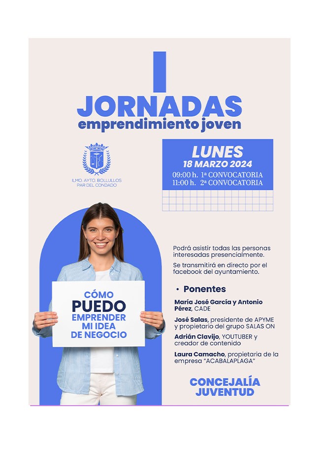 I JORNADAS DE EMPRENDIMIENTO JOVEN