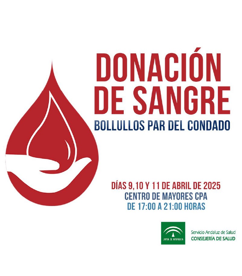 DONACIÓN DE SANGRE ABRIL 2025