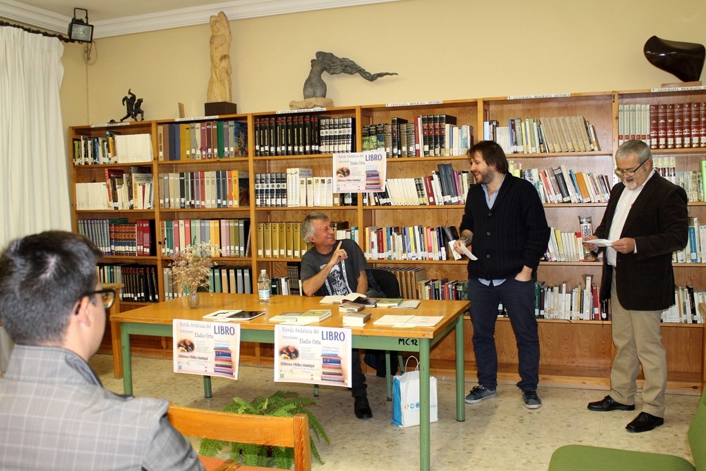 Encuentro con Eladio Orta en la Biblioteca