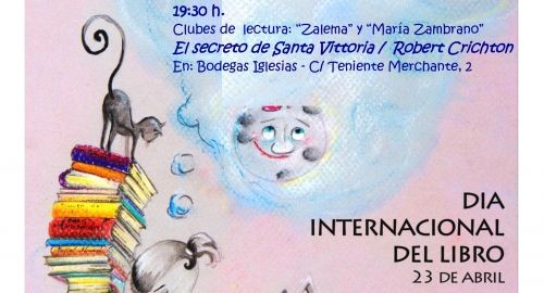 AGENDA CON MOTIVO DEL DÍA INTERNACIONAL DEL LIBRO