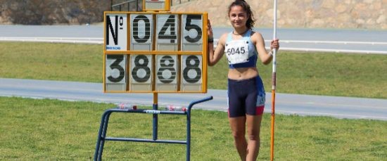 ELENA BARRAGÁN CAMPEONA DE ANDALUCÍA EN JABALINA SUB 16