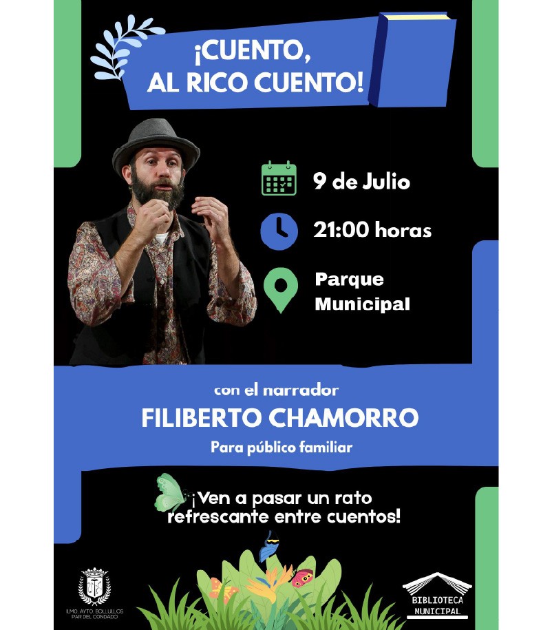 ¡CUENTO, AL RICO CUENTO!