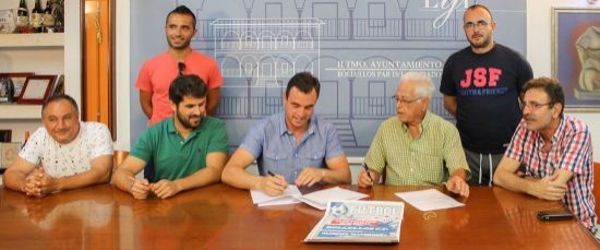 Renovación del Convenio de Colaboración entre El Bollullos C.F. y el Iltmo. Ayuntamiento de Bollullo