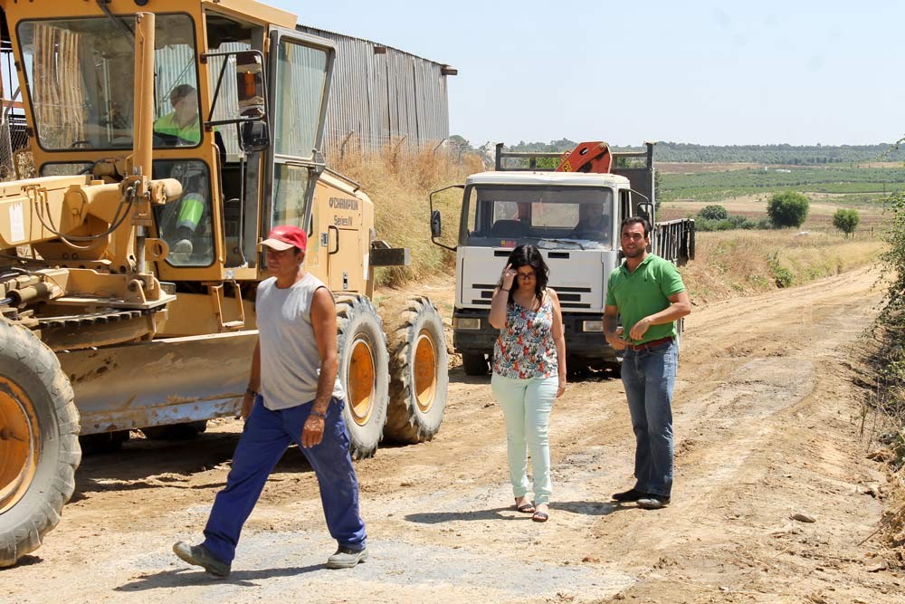 Comienzan las obras en el camino de “La Vía”
