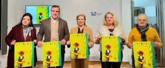BOLLULLOS PRESENTA SU CARNAVAL 2025 A LA PROVINCIA DE HUELVA