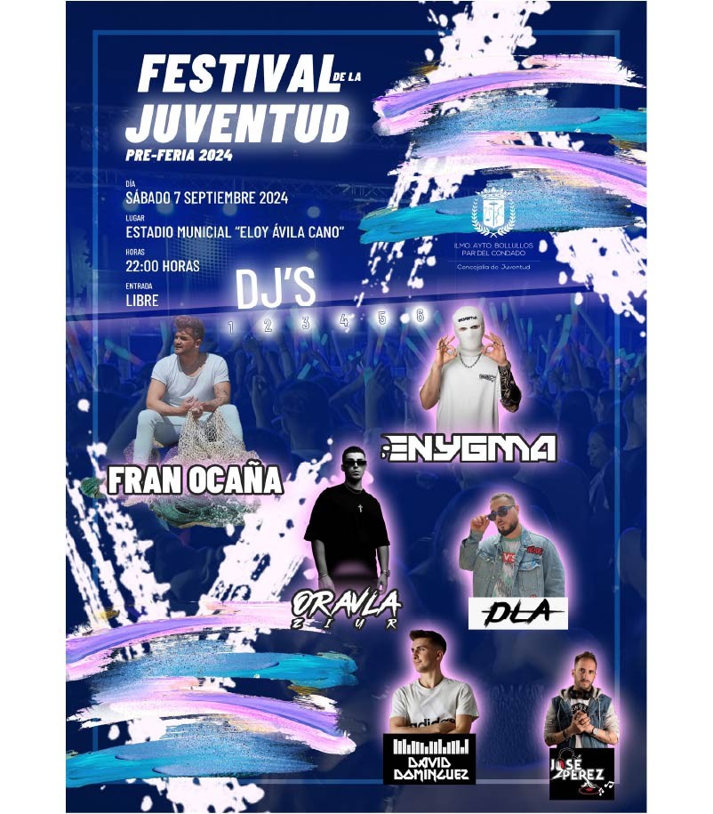 FESTIVAL DE LA JUVENTUD PRE-FERIA 2024