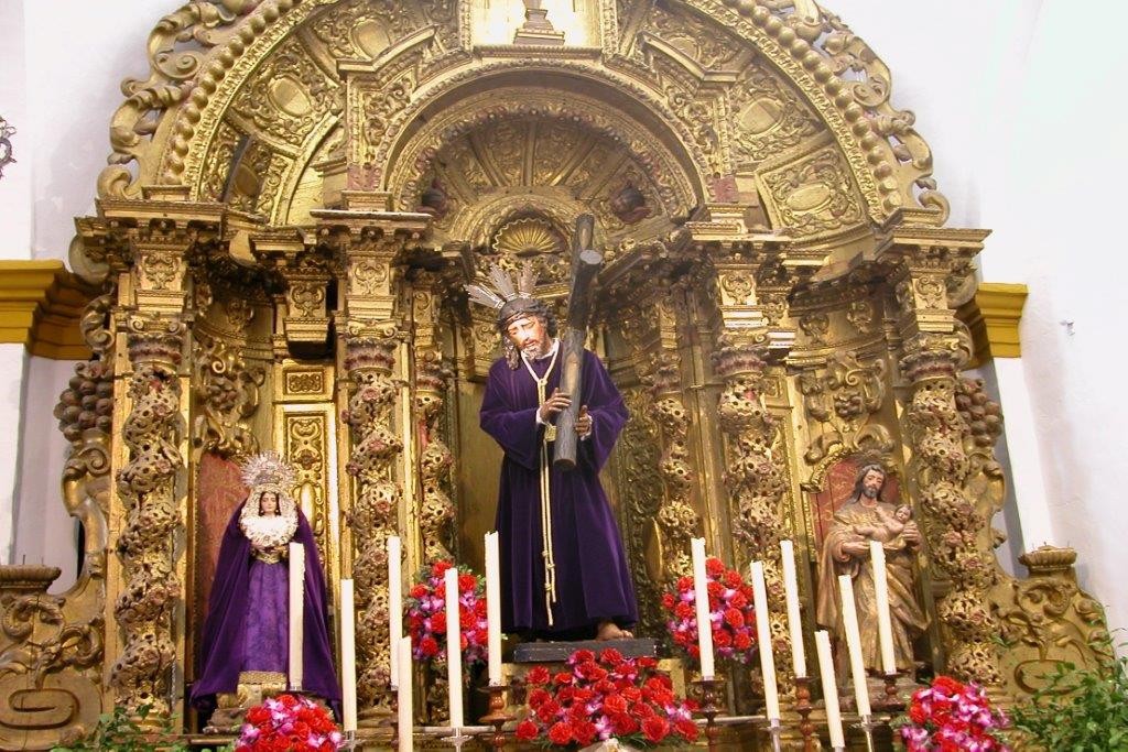 Retablo procedente del antiguo Convento de San Juan de Morañina. Capilla  de Ntro. Padre Jesús