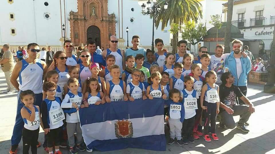 EL CLUB ATLETISMO BOLLULLOS, DEJA SU SELLO EN LA XXXII CARRERA POPULAR "VILLA DE LA PALMA"