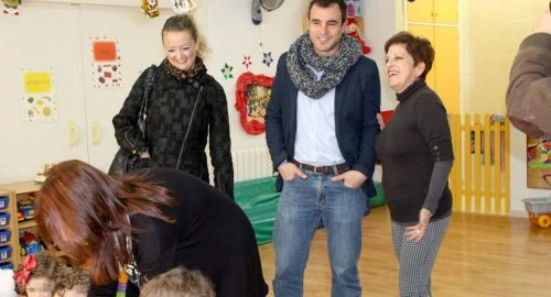 Visita institucional a la Guardería Municipal