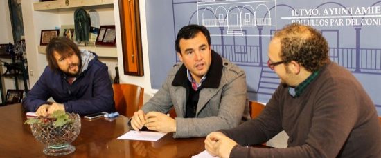 El Director del Instituto Andaluz de la Juventud visita Bollullos