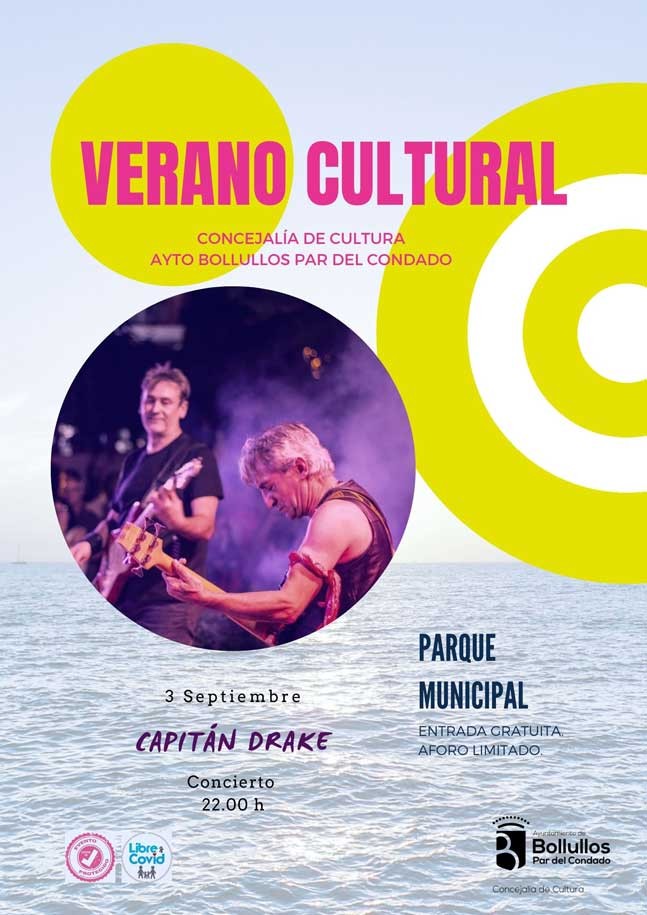 CONCIERTO CAPITÁN DRAKE EN EL PARQUE MUNICIPAL