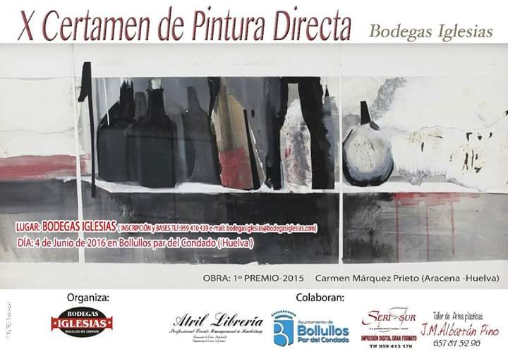 X CERTAMEN PINTURA DIRECTA. BODEGAS IGLESIAS