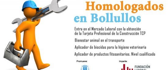 Cursos homologados por la Fundación Laboral de la Construcción en Bollullos