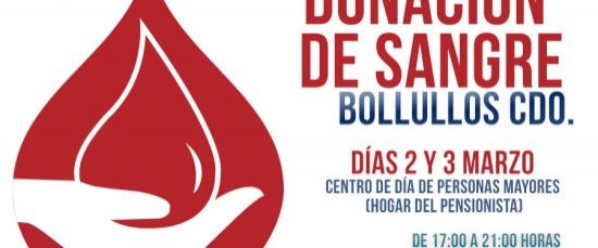 DONACIÓN DE SANGRE EN BOLLULLOS