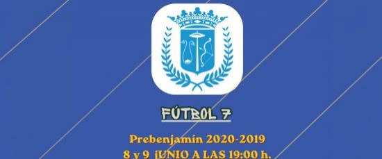CAPTACIONES FÚTBOL 7 - TEMPORADA 2026/2027