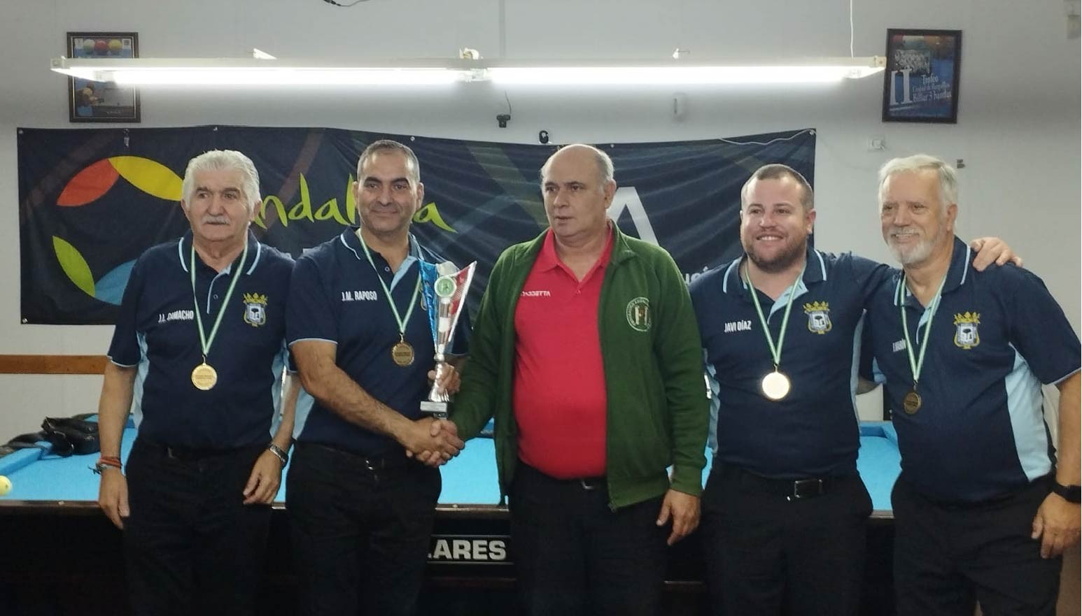 EL CLUB BILLAR BOLLULLOS FINALIZA LA TEMPORADA CON UN SUBCAMPEONATO ANDALUZ