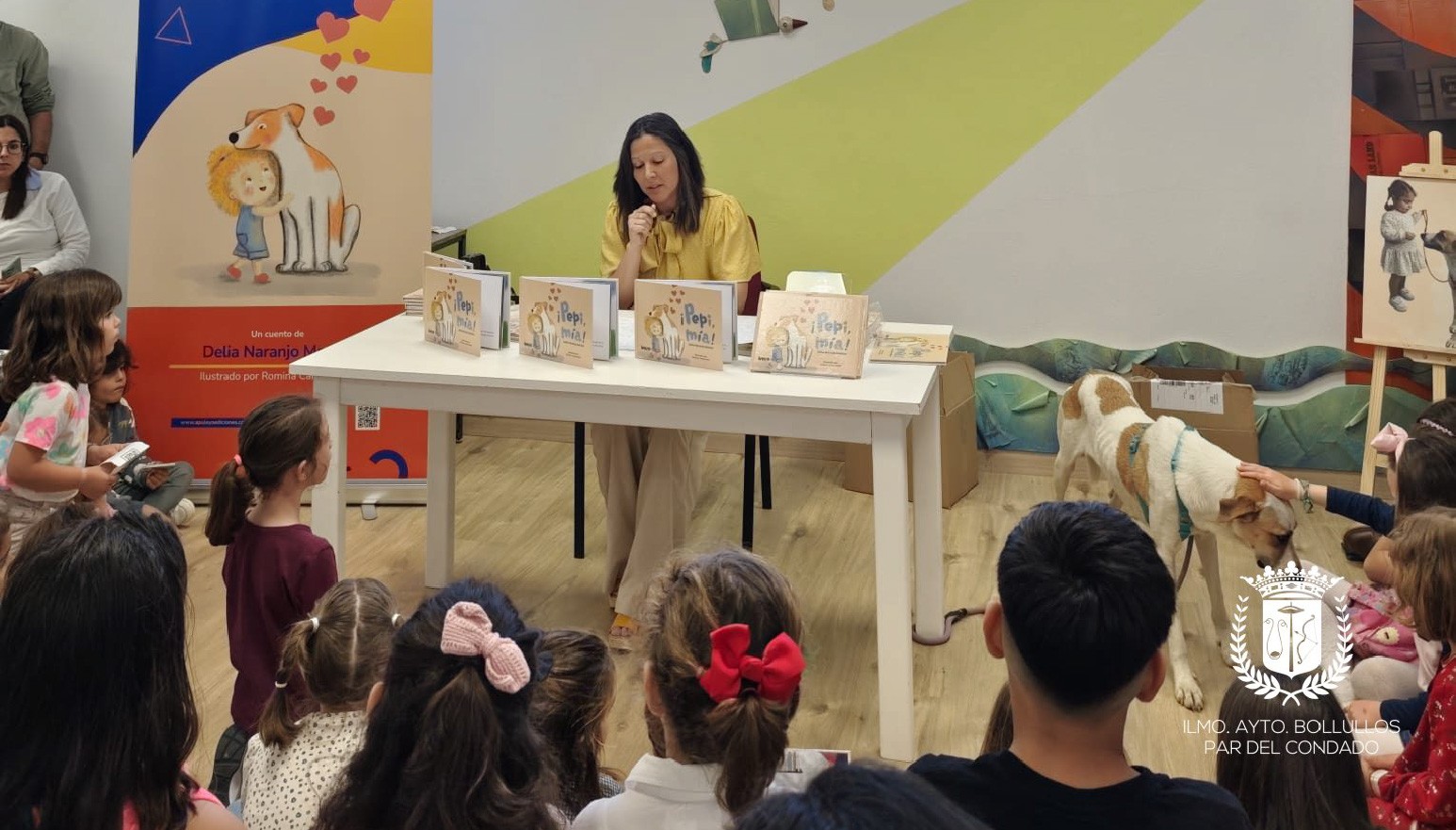 DELIA NARANJO PRESENTÓ SU LIBRO ¡PEPI,MÍA!