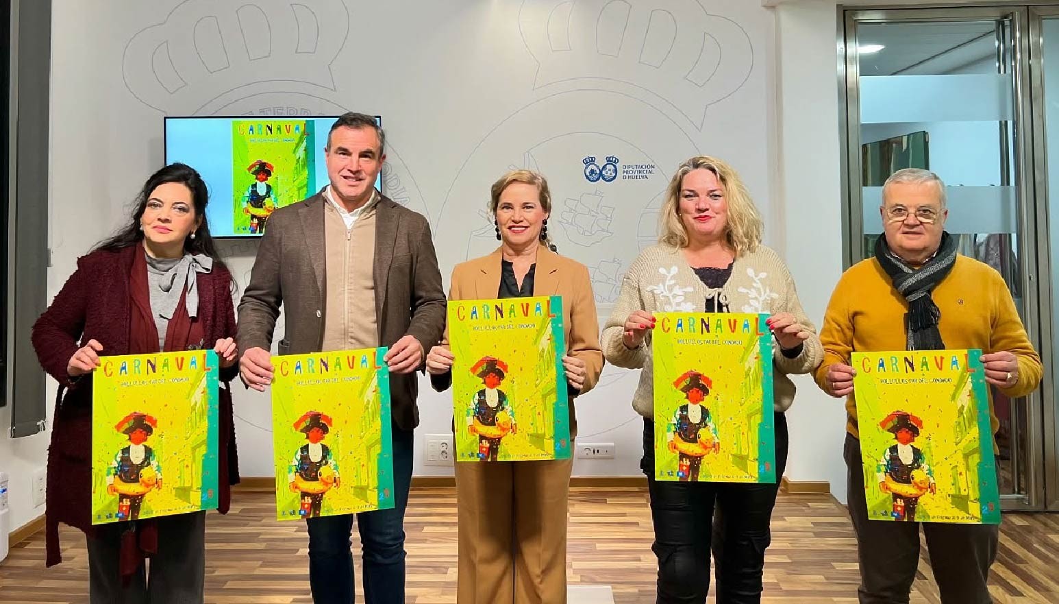 BOLLULLOS PRESENTA SU CARNAVAL 2025 A LA PROVINCIA DE HUELVA