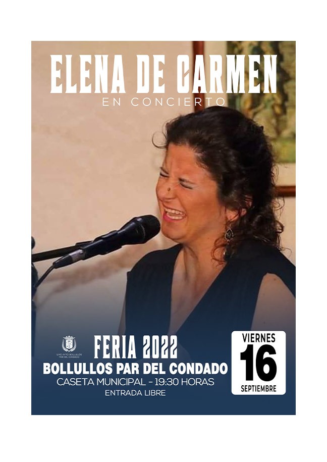 CONCIERTO ELENA DE CARMEN