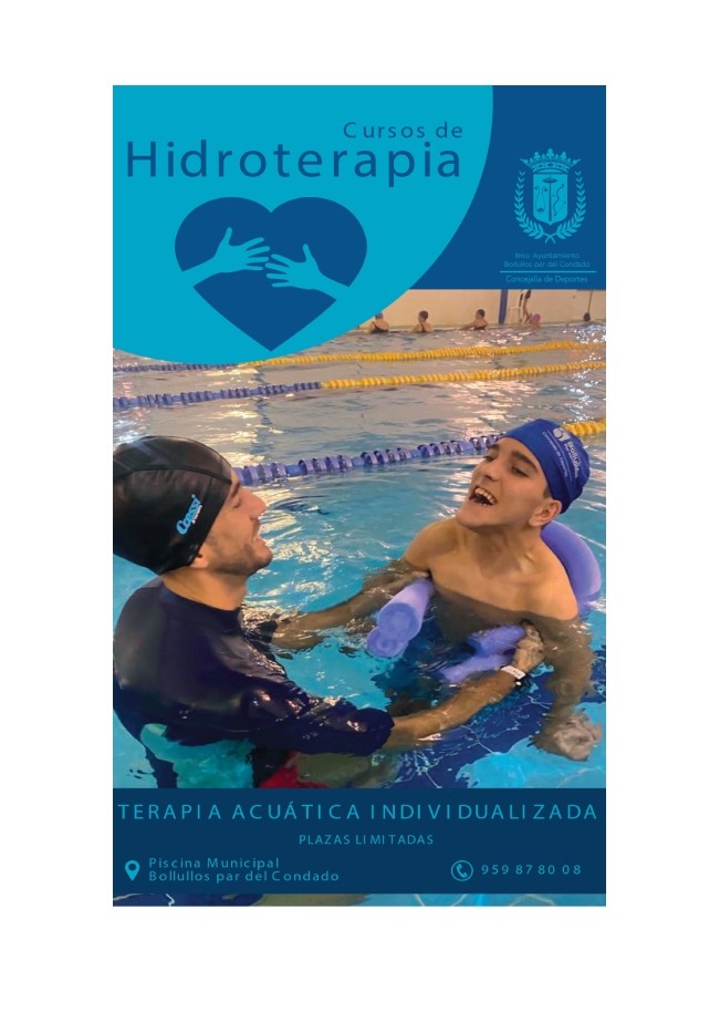 CURSOS DE HIDROTERAPIA EN LA PISCINA MUNICIPAL
