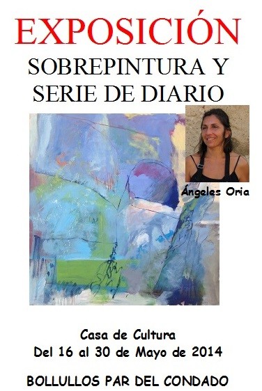 LA CASA DE CULTURA DE BOLLULLOS ACOGE LA EXPOSICIÓN DE PINTURAS DE ANGELES ORIA