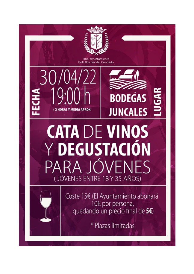 I CATA DE VINOS Y DEGUSTACIÓN PARA JÓVENES