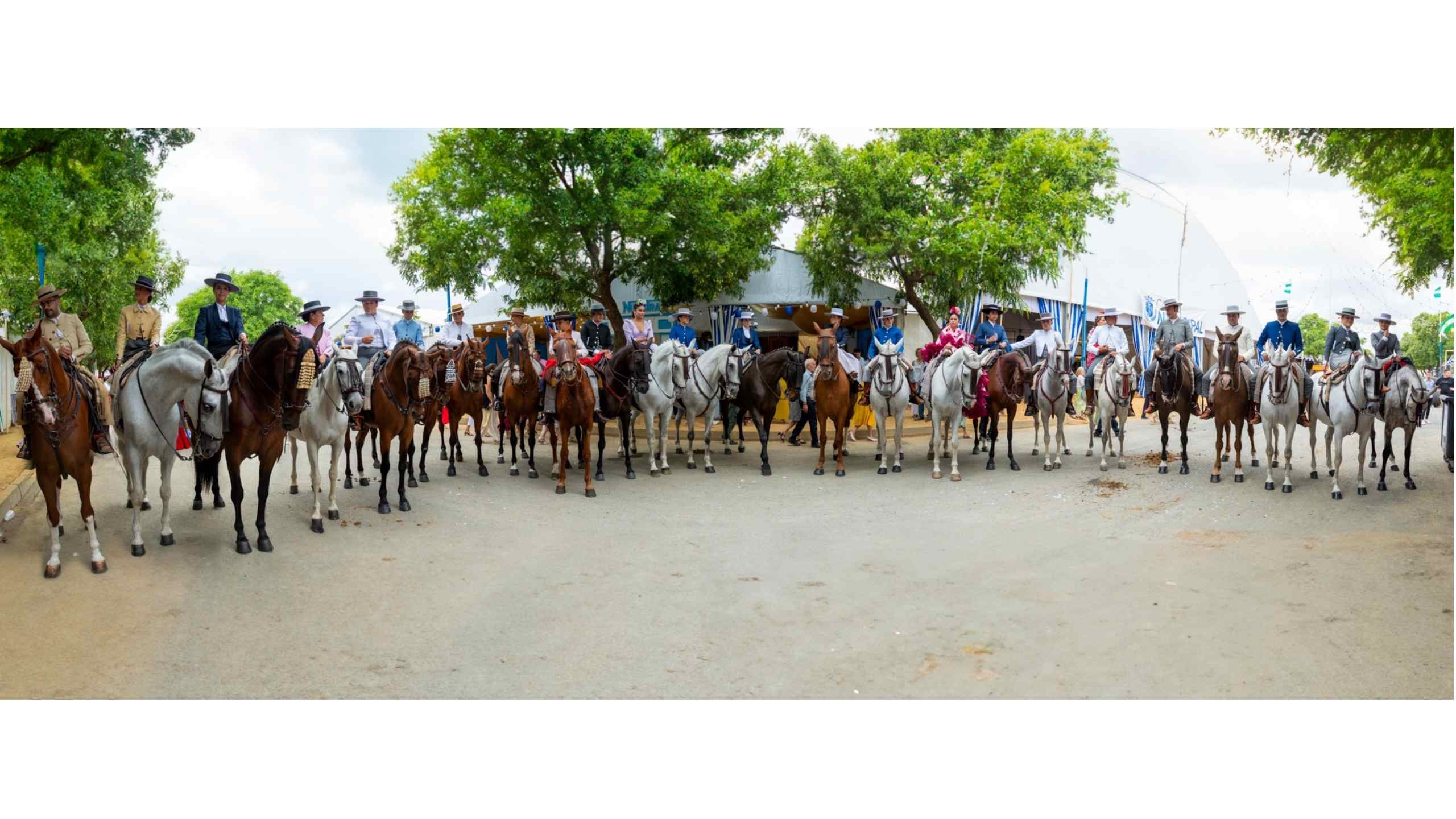 ENTREGA DE PREMIOS DEL CONCURSO DE CABALLISTAS, AMAZONAS, ENGANCHES Y FLAMENCAS A PIE