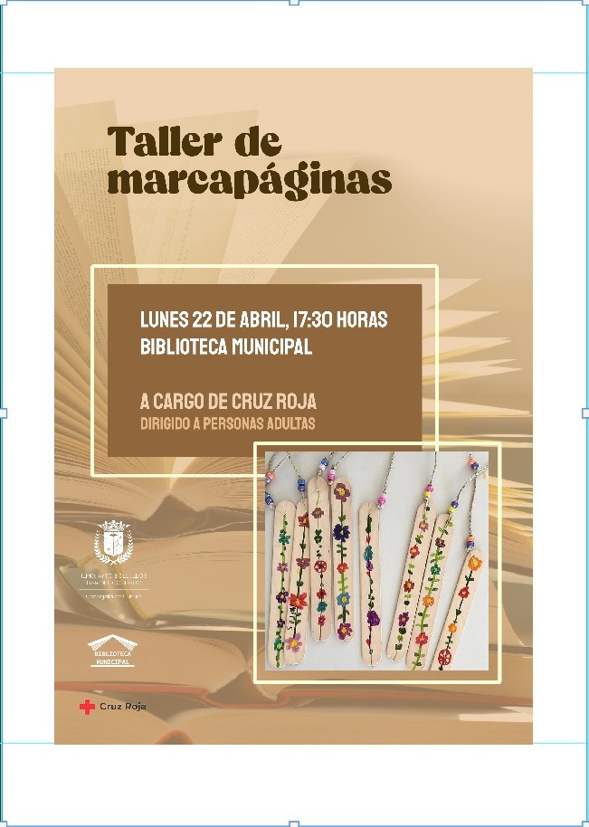 TALLER DE MARCAPÁGINAS