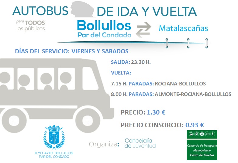 SATISFACCION GENERALIZADA ENTRE LOS CIUDADANOS POR EL SERVICIO DE AUTOBUSES MATALASCAÑAS-BOLLULLOS