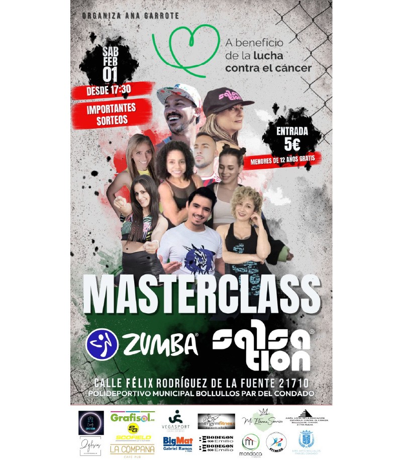 MASTERCLASS SOLIDARIA DE ZUMBA & SALSATION 2025