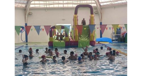 FIESTA DEL AGUA PARA LA CLAUSURA DE LA TEMPORADA 21/22 DEL CLUB DE ATLETISMO