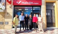 EL ALCALDE VISITA LAS NUEVAS INSTALACIONES DE HALCÓN VIAJES EN SU 25 ANIVERSARIO