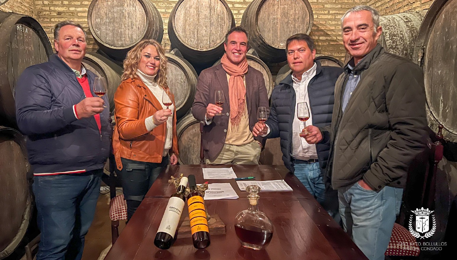 ENTREGA DE SUBVENCIÓN MUNICIPAL A LA COOPERATIVA VINÍCOLA DEL CONDADO