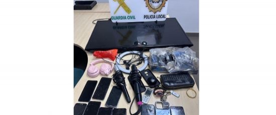 DETENIDO POR ROBO CON FUERZA EN VIVIENDA TRAS OPERACIÓN DE POLICÍA LOCAL Y GUARDIA CIVIL