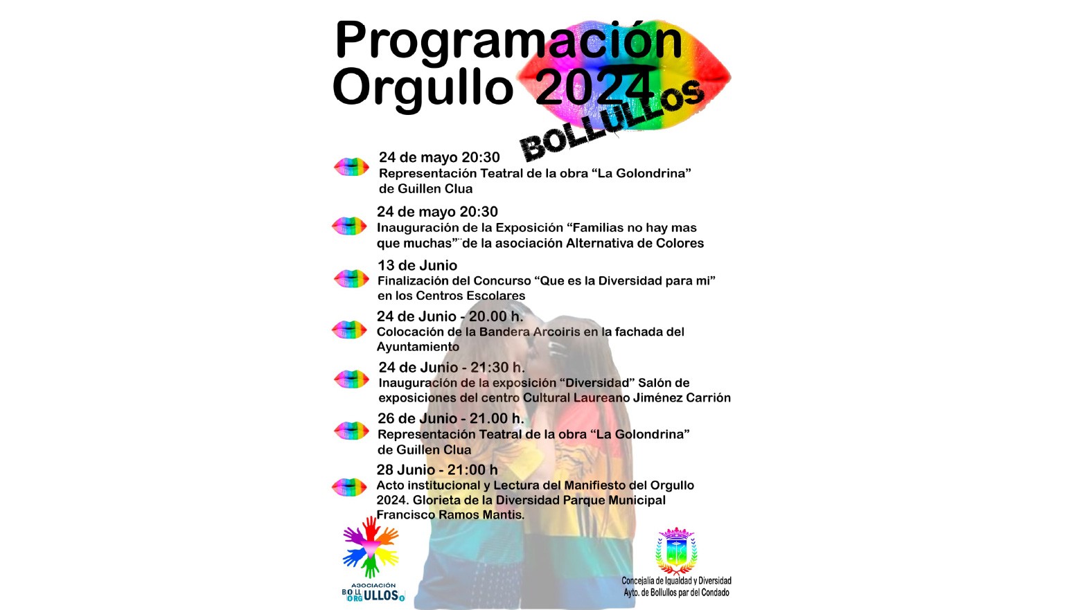 ACTOS DÍA ORGULLO LGTBI 2024