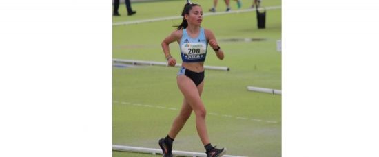 LA BOLLULLERA JIMENA ROCA JIMÉNEZ RÉCORD DE ANDALUCÍA DE MARCHA SUB-14