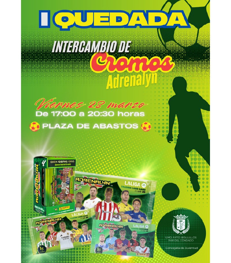 I QUEDADA INTERCAMBIO DE CROMOS ADRENALYN