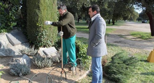 EL ALCALDE VISITA EL PARQUE NATURAL DONDE SE ULTIMAN LOS PREPARATIVOS PARA LA CELEBRACIÓN DEL DIA DE