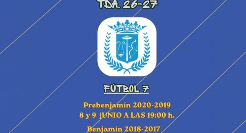 CAPTACIONES FÚTBOL 7 - TEMPORADA 2026/2027
