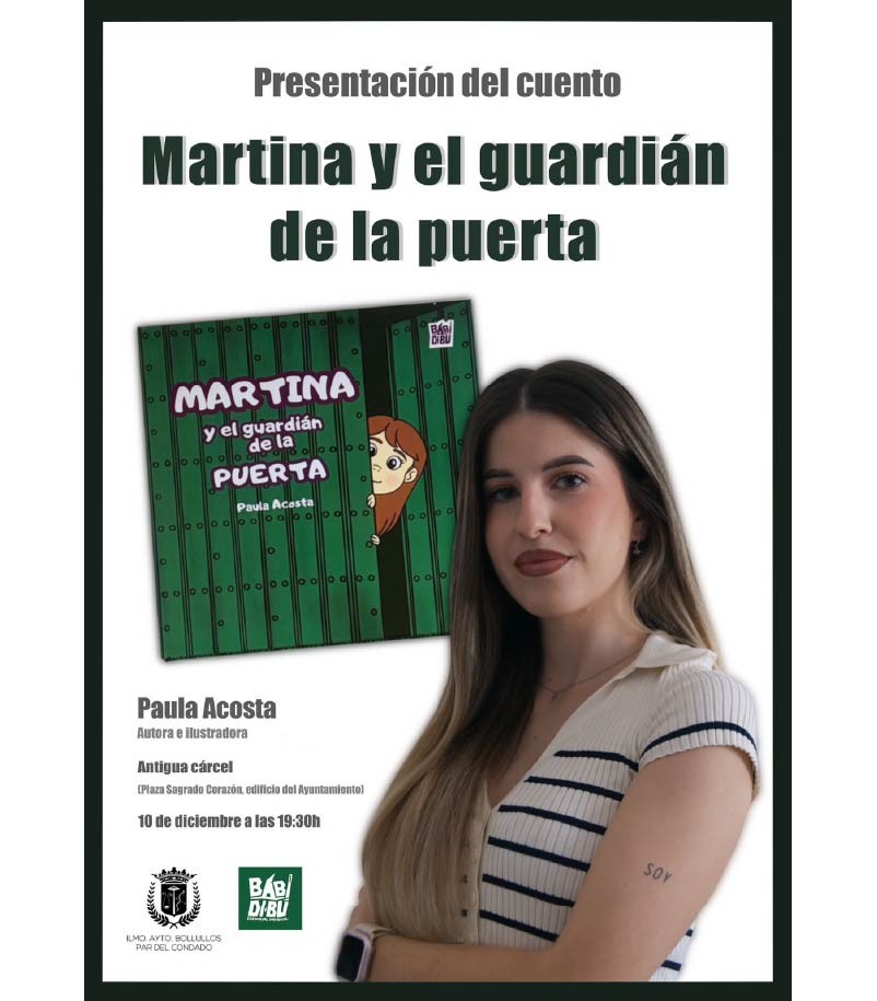 PRESENTACIÓN DEL CUENTO ILUSTRADO "MARTINA Y EL GUARDIÁN DE LA PUERTA" - POR PAULA ACOSTA