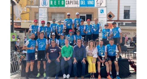 MAGNÍFICO DOMINGO EL DISFRUTADO CON LA BTT  “II RETO CAPITAL DEL VINO”