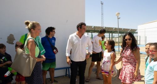 EL ALCALDE DE LA CIUDAD CLAUSURA LOS CAMPAMENTOS DE VERANO 2019