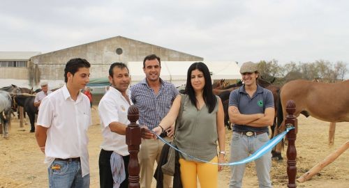 INAUGURADA LA FERIA GANADERA DE BOLLULLOS CON CASI EL DOBLE DE EQUINOS QUE LA PASADA EDICIÓN