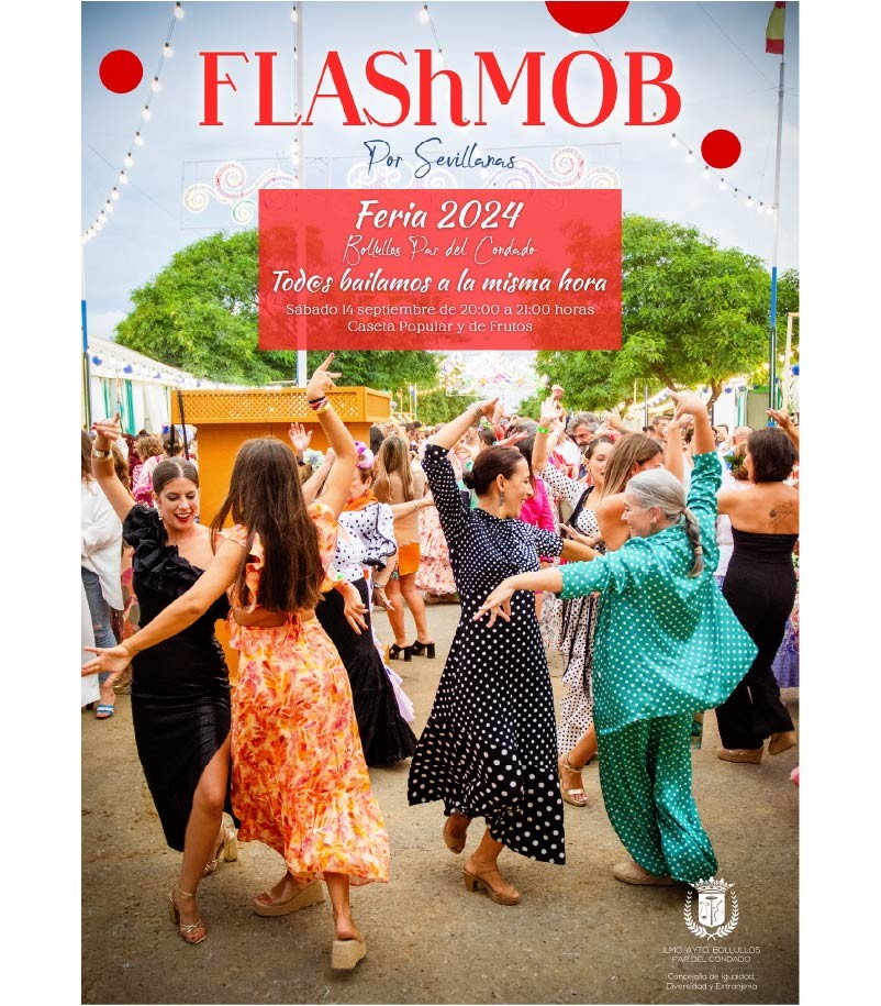 FLASHMOB POR SEVILLANAS – FERIA 2024