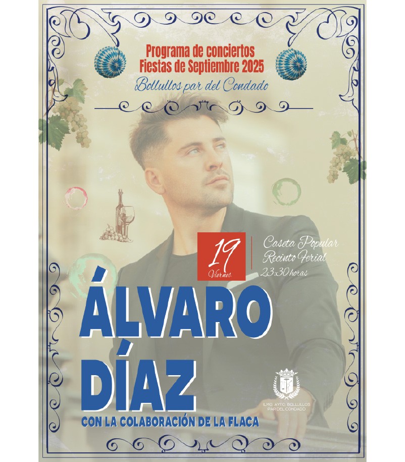 CONCIERTO ÁLVARO DÍAZ - FERIA 2025